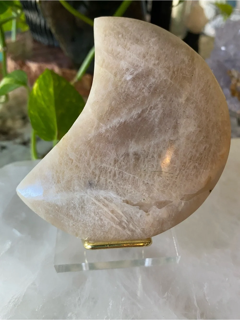 🌙✨ Moonstone Moon — Blue & Silver Flash! ✨🌙